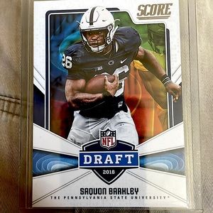 Saquon Barkley Rookie Card